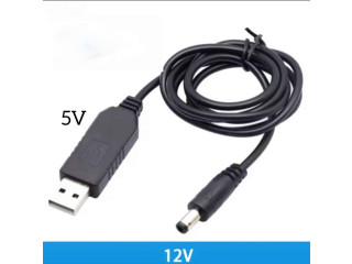 Cable USB d'alimentation convertisseur 5V vers 12V
