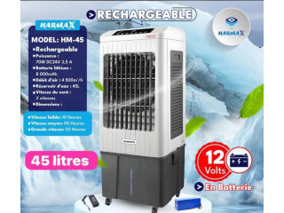 Humidificateur dair 45L rechargeable