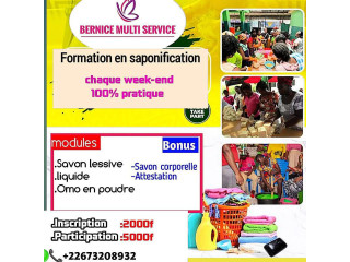 Formation en saponification