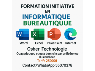 Cours informatique bureautique