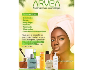 Nous vendons les produits de beauté Arvea nature