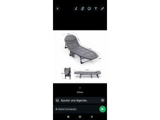 Chaise lipico disponible