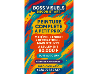 Pack Rénovation Express  80.000F !