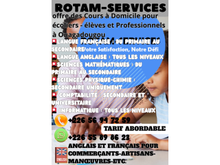 COURS PARTICULIERS À OUAGA