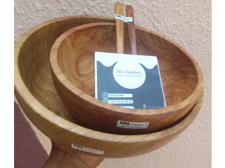 Bol saladier en bois