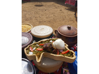 Assiette en bois Carte du Burkina