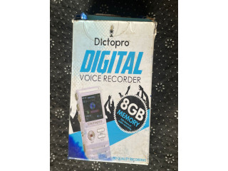 Dictaphone pro pour les reportages et interviews