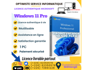 Licence Windows 10 à vie