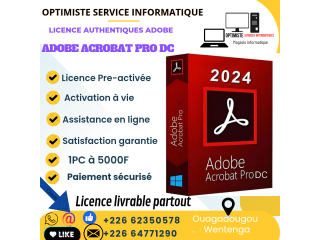 Adobe Acrobat Pro à vie