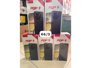 POP 9 avec 6 GIGA et  3 de RAM