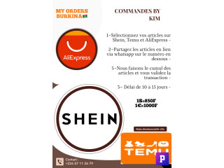 Shein& Temu Burkina