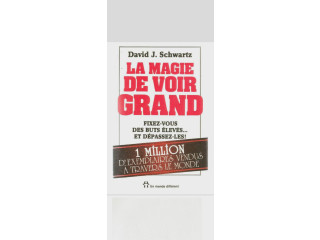 La magie de voir grand est un document (PDF)de développement personnel qui nous montre plusieurs aspects pour transformer sa vie