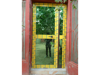 Porte Aluminium ouvrant à la française deux Battant très résistant