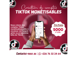 Monétisation TikTok