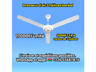 Brasseur d'air 3 hélices marque boréal