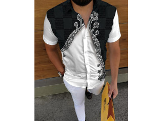 Chemise original tissu lisse