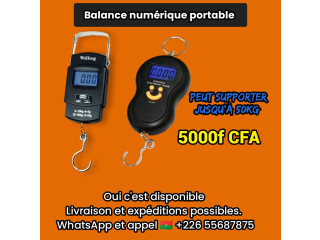 Balance numérique portable à 5000f CFA