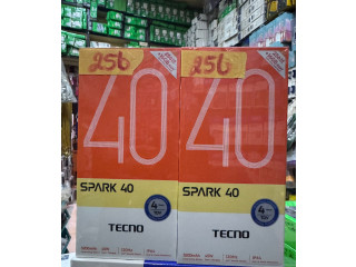 Tecno spark 40 256 Giga
