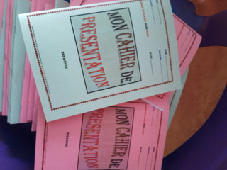 PROMO CAHIERS DE PRÉSENTATION ET CARTES SCOLAIRES