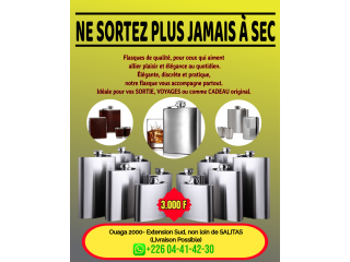 FLASQUE EN ACIER INOXYDABLE