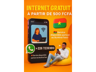 Internet gratuit au Burkina Faso