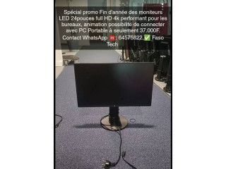 Promo fin d'année  des moniteurs LED 24pouces full HD 4k