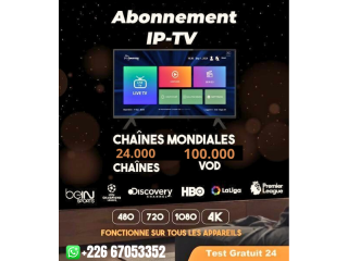 Abonnement IPTV