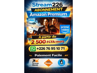 Abonnement Amazon Prime Video