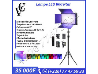 Lampe led 800 RGB