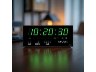 Horloge Murale Digitale LED Premium  Redonnez du style à votre intérieur