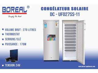 Congélateur Boréal solaire 270L