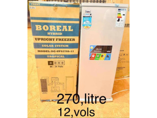 CONGÉLATEUR SOLAIRE BORÉAL 270L et 380L