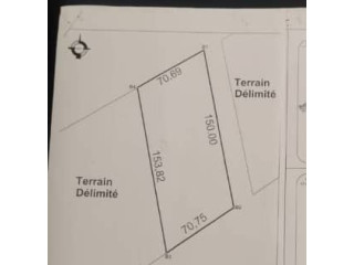 Terrain 1,5hectares en vente à koubri