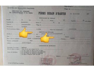 Terrain pan coupé en vente à la Zone 1