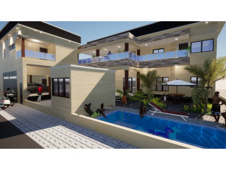 R+1 inachevée en vente à ouaga 2000 zone A