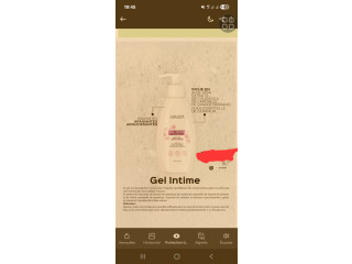 Vente des gel intime