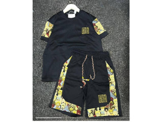 Ensemble short et t-shirt pour enfants et adultes