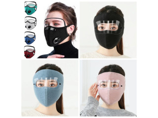 Masque de protection avec visière intégrée