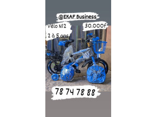 Vélo N12 Pour Enfants de 2 à 5 ans