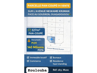 Pan coupé sur l'avenue NKRUMAH