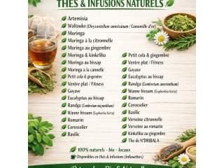 THÉ ET INFUSION LOCAUX