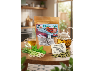 Infusion bayiri "citronnelle menthe kinkeliba"