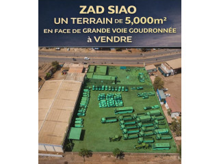 Terrain à la zad 2 double voie de Nestlé