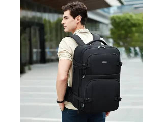 Sac à dos de voyage grande capacité  Élégant, résistant et multifonction noir