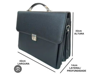 Sacoche Professionnelle Executive Grand Format 42 cm Noir Élégant