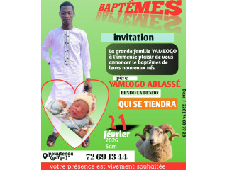 Formation pour faire les affiches de cérémonie et publicitaires
