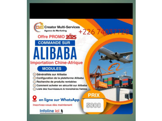 Formation sur alibaba (E-commerce international en ligne)