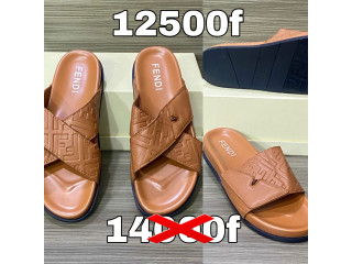 Sandales Fendi Luxe - Cuir Marron (Neuf)