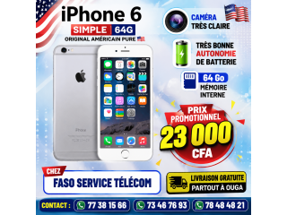 Iphone 6 simple américain