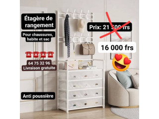 Étagère de rangement